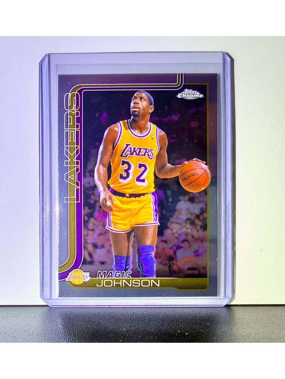 Magic Johnson 2025-26 NBA Topps Chrome Update #149 Basketball Card Lakers